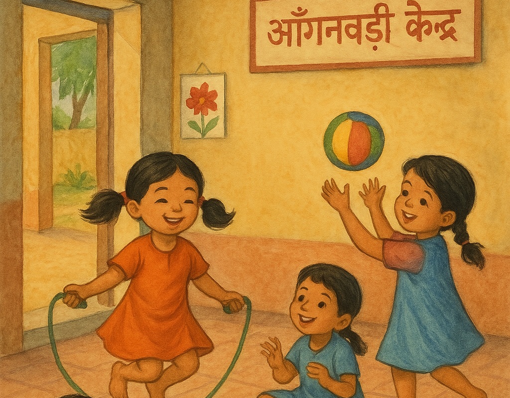 रिक्त विद्यालय भवनों में आंगनवाड़ी केन्द्र शिफ्टिंग