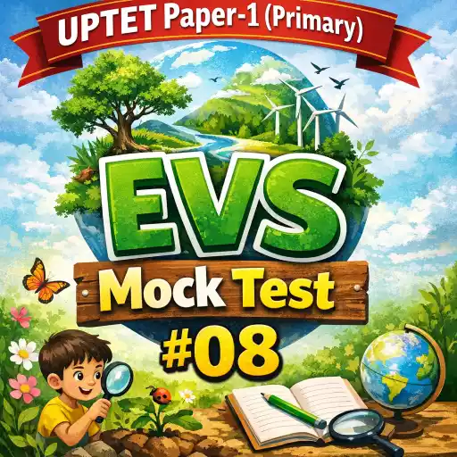 UPTET Paper-1 (Primary): EVS Mock Test #08