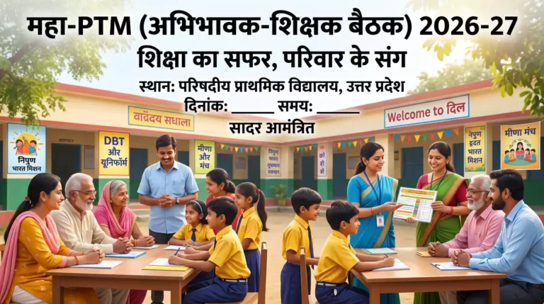 अभिभावक-शिक्षक बैठक 2026-27